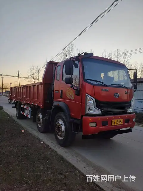 个人出售国五重汽豪曼6米8平板自卸车220马力 - 图片 2
