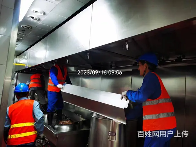 昆山陆家排油烟机清洗网点 工厂会所酒店机机关食堂 - 图片 4