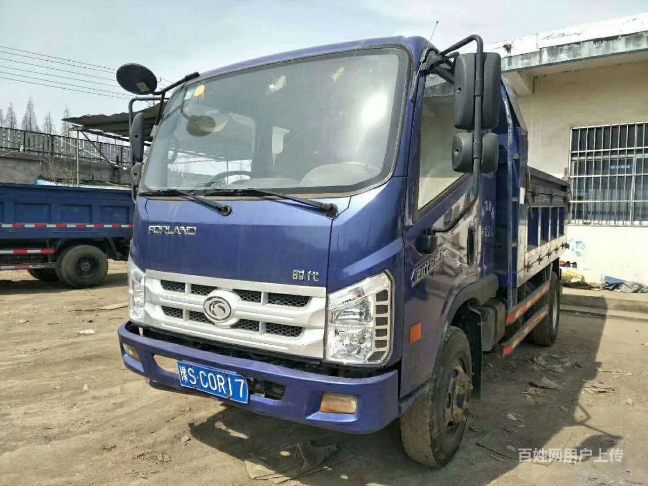 转让2台国五时代金刚738自卸车 手续齐全