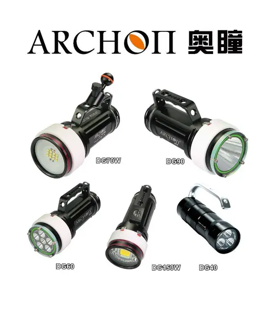 转让ARCHON奥瞳潜水手电筒 手提式潜水探照灯 - 图片 10