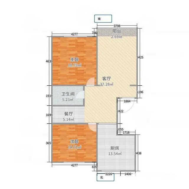 蒙佳一期 普通住宅 中等装修房本马上没大税 - 图片 3