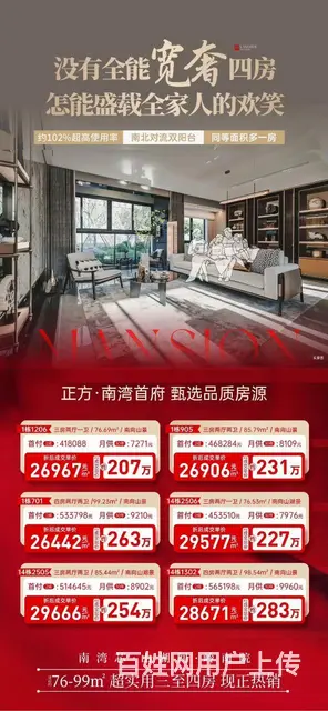 市区高品质小区，南湾首府27000/平，居家 - 图片 2