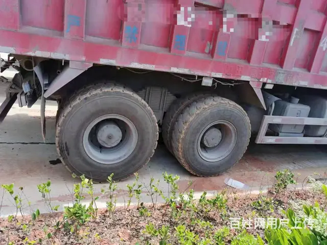 国五前四后八自卸车390马力杰狮7米6货厢 - 图片 9