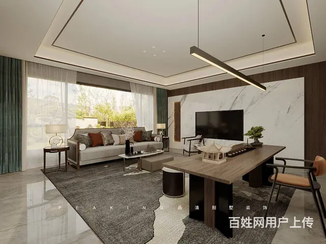 别墅装修 | 800平米新中式风格案例赏析 - 图片 3