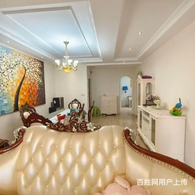 区政府 对面 锦星苑全屋欧式精装 打包出售 看房有钥匙 - 图片 8
