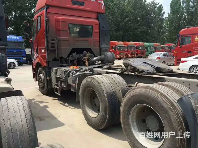 出售15年二手解放牵引车 双驱轻体390马力 国四 - 图片 5