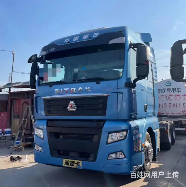 重汽汕德卡手动挡车况原版包提挡可分期460马力。 - 图片 1