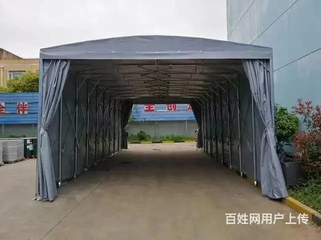 雨棚遮阳蓬 停车蓬 伸缩蓬 推拉篷 - 图片 8