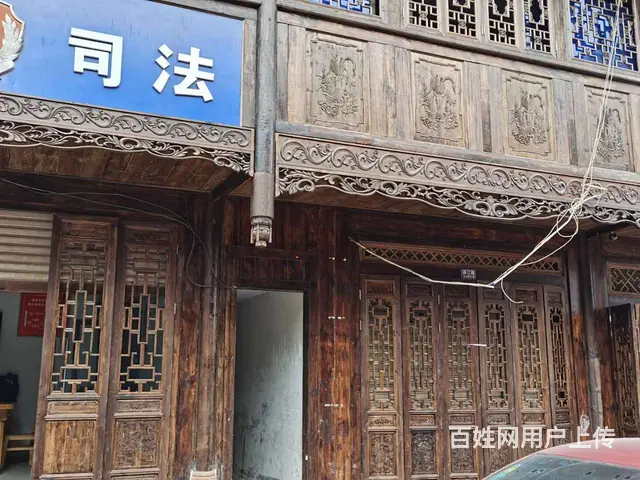 甘肃兰州中式实木门花格木窗实木雕花窗 - 图片 6