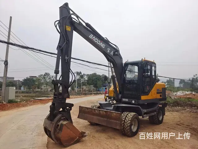轮式挖掘机宝鼎新源夹木机，抓木机抓机 - 图片 1
