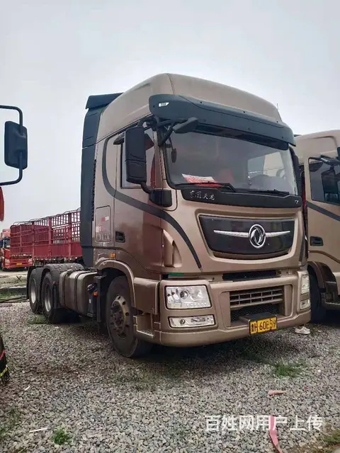 转让二手东风天龙牵引车 520马力 国五 双驱轻体 - 图片 1