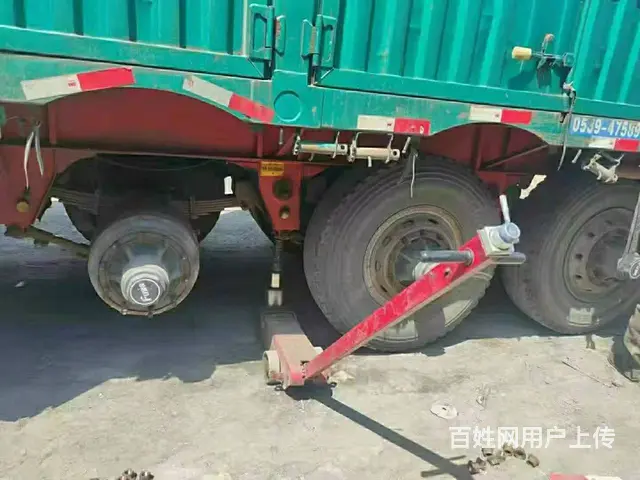 二手高低板花栏半挂车 2.55米宽 真富华桥 - 图片 6