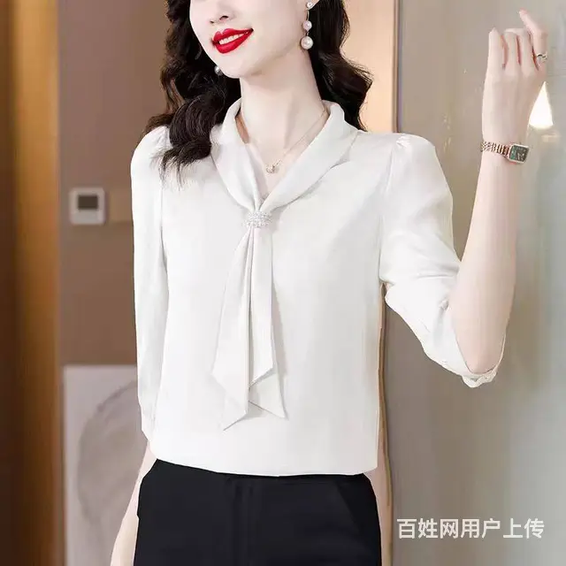 武汉品牌女装梵玲组合春秋季汉派小衫折扣服装货源 - 图片 7