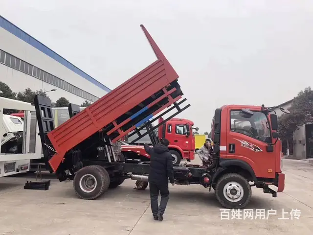 厂家直销重汽王牌平板车拉10吨上蓝牌可加货箱加自卸 - 图片 9