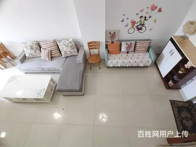 香槟小城复式公寓电梯中高层精装2房2厅南向光线足家电齐拎包住 - 图片 4