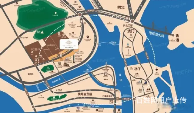 找我买总价优惠2点！湾仔（华发琴澳新城）一桥通横琴港珠澳大桥 - 图片 11