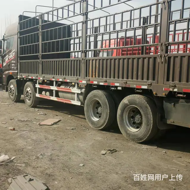 定西20年解放JH6前四后八 9.6米高栏货车 - 图片 4