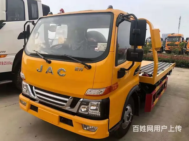 全落地蓝牌救援车 一拖二事故拖车 国六清障车报价 - 图片 12
