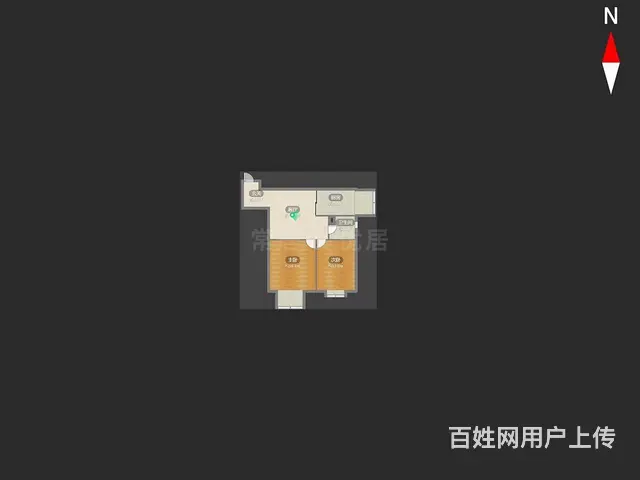 金鼎公寓2室双朝南精装修局小实验空置诚心出售 - 图片 8