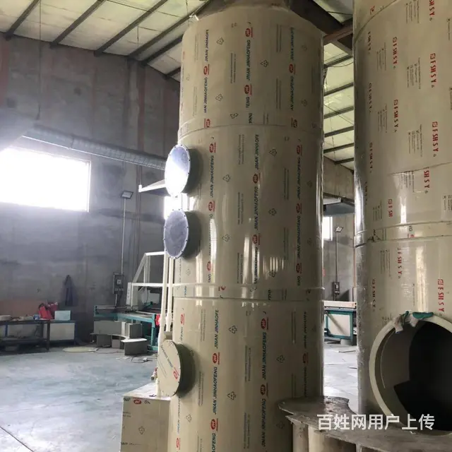 酸碱废气脱臭喷淋水塔 环保箱工厂定制 - 图片 1