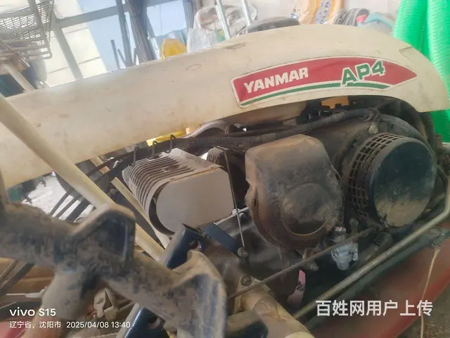 洋马手扶四行插秧机新换机油，保养到位化油器油都年年 - 图片 8