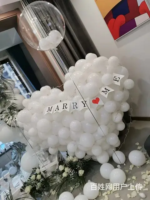 厦门婚庆气球布置，婚房装饰婚礼布置、求婚表白布置 - 图片 7