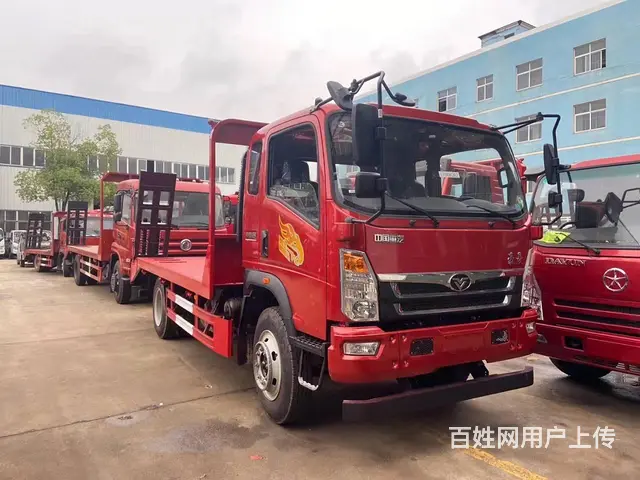 东风15吨挖机平板运输车120挖机背车钩机拖车 - 图片 9