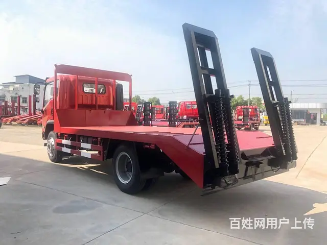 拉120挖机135挖机板车湖北大运黄牌平板车可分期 - 图片 10