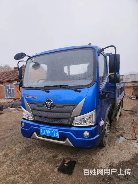22年蓝牌福田瑞沃ES3原厂自卸车 - 图片