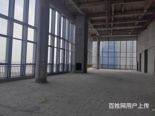 新城区大龙湖旁1000平整层纯办公新房出租 - 图片 4
