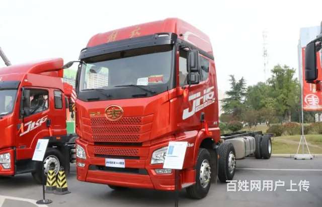 9米6 前四后四 解放 厢式货车 国6 - 图片 1