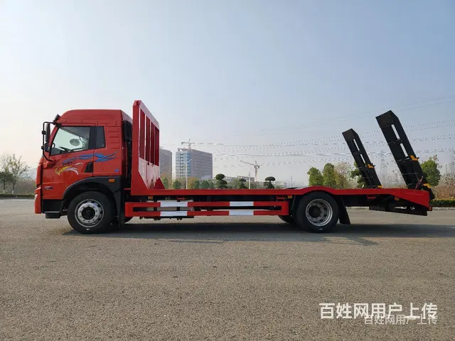 鸡西解放单桥下沉式挖机拖车离地97公分 - 图片 10