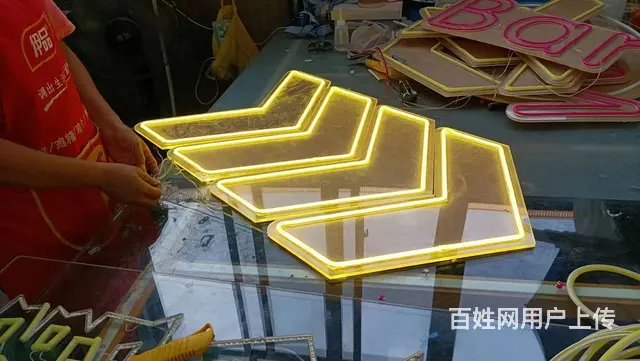 南充户内外霓虹灯广告字招牌制作安装 - 图片 3