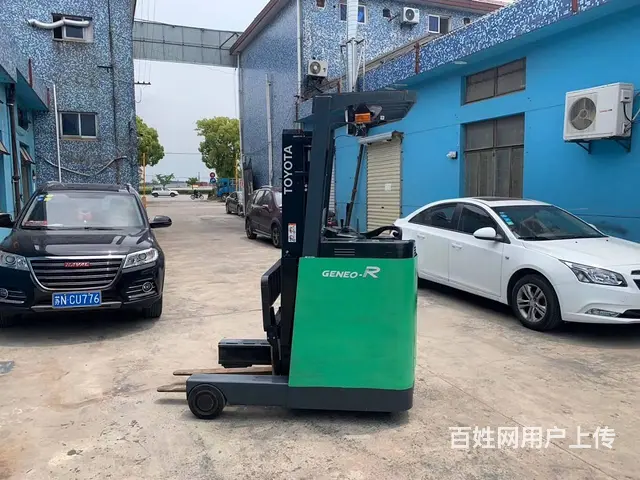 丰田前移式二手叉车 九成新举高4米仓储电动叉车 - 图片 1