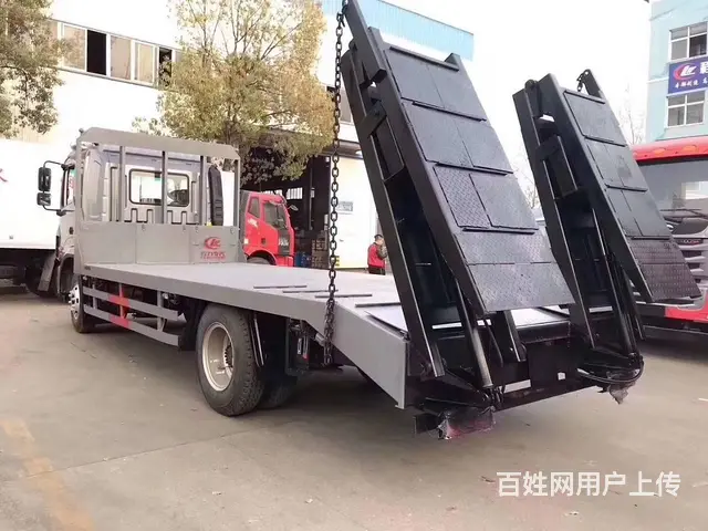 江淮总质量18吨单桥 拉160挖掘机平板车 包送车 - 图片 5