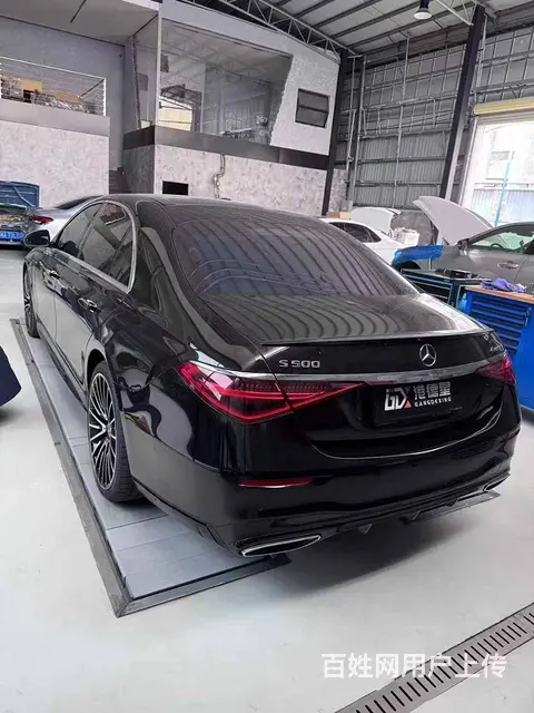 平行进口奔驰S500更换中规主机 - 图片 4