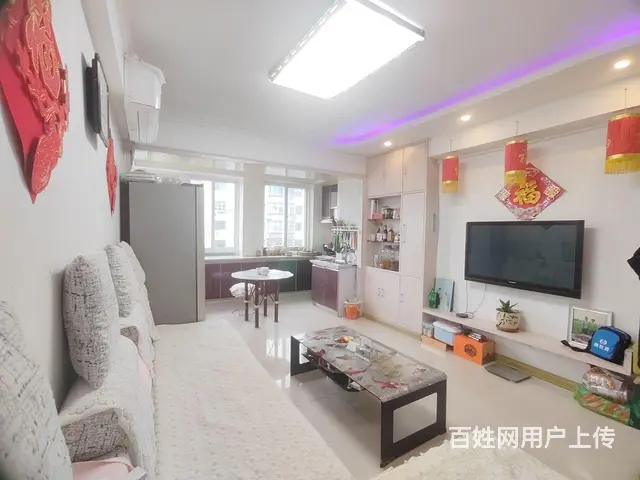 富祥御园3楼72平南北卧中装32.8万六中长青路小学万达 - 图片 1