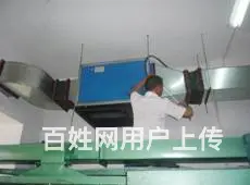 昆山市淀山湖商场排烟设备清洗 酒店油烟机清洗 - 图片 1