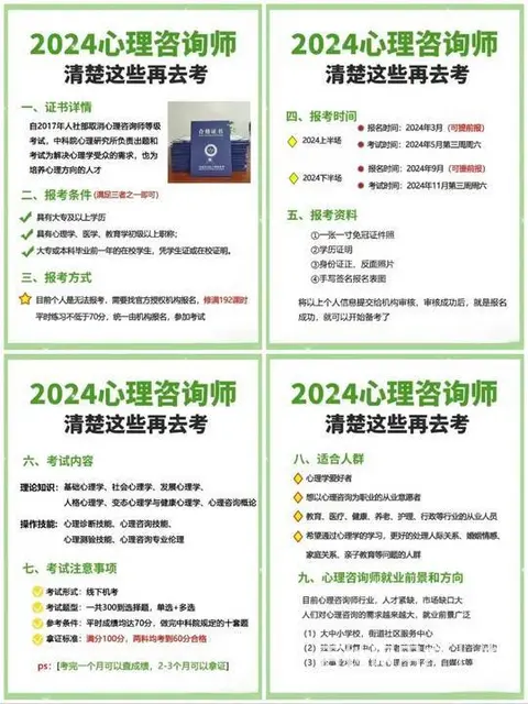 吴江心理咨询师下半年考试时间 - 图片 7