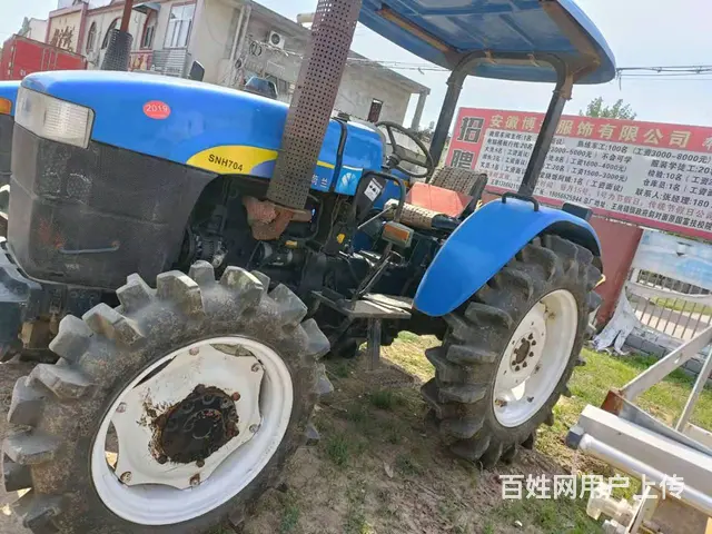 个人出售纽荷兰704拖拉机 原版车况 - 图片 2