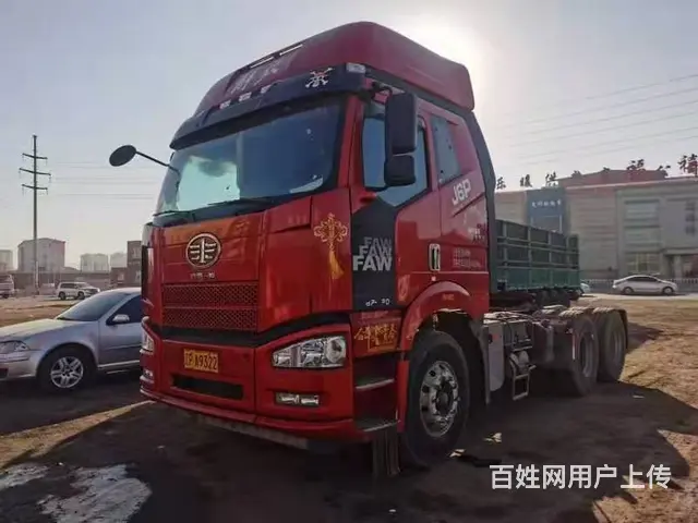 出售2年多解放J6P 寒区版双驱轻体牵引车 国5 - 图片 1