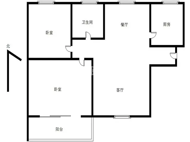 紧邻海沧 圣.地亚哥  大2房 通透 配套齐全 拎包入住 - 图片 9