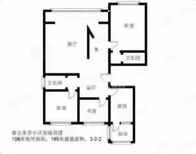 群力公务员小区电梯房三室双卫 精装家电齐全带平层车位拎包 - 图片 9