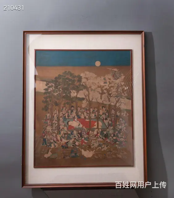 宋代 佚名佛像 精品 绢本 尺寸84乘以100 - 图片 1