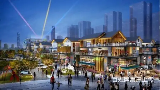 高铁旁，7.2米超高层高。东部新城唯一商业体，方特，彩灯，博 - 图片 12