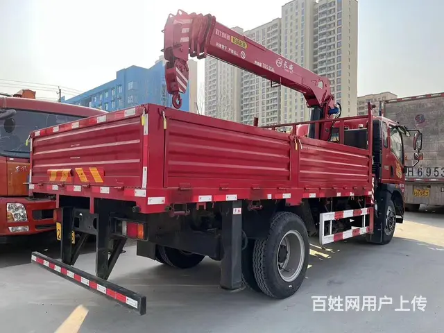 二手6吨随车吊 22年个人户准新车包提档低价出售 - 图片 5