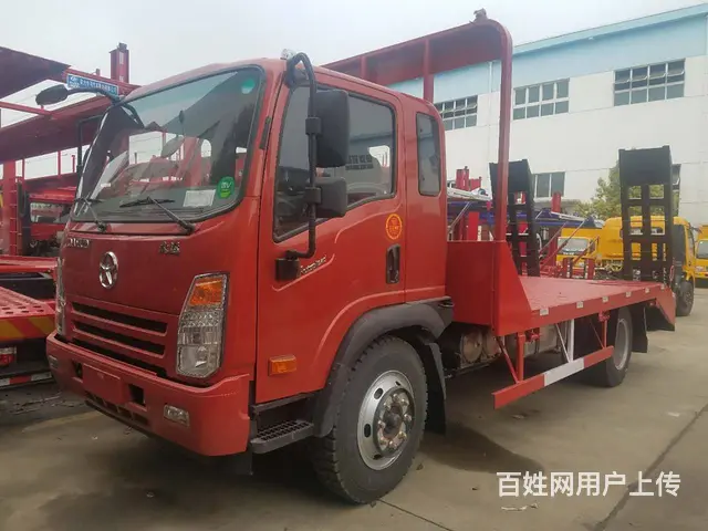 单桥2-8吨蓝牌大运挖机平板车 实力厂家生产 - 图片 3