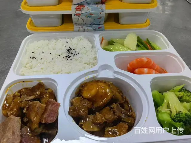 专业供应各类企业盒饭配送 - 图片