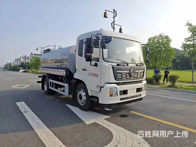 黄牌单桥12方15方洒水车　洒水车生产厂家现车价格 - 图片 5
