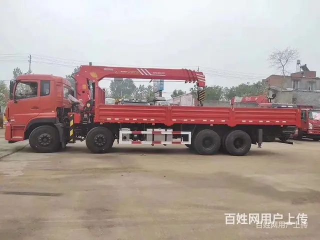 8吨单桥大马力随车吊 带爬梯板 首付2成即可 - 图片 4